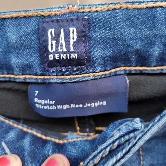 GAP Girls Regular Stretch High-Rise Jeggings - Picture 3 of 4